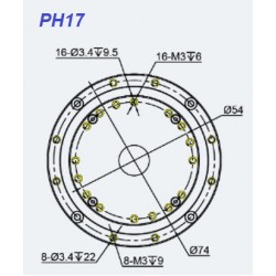 1 Harmonik Robot Eklem Aktüatörü Ph08